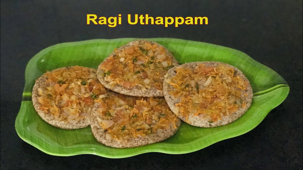 റാഗി ഊത്തപ്പം Ragi Uthappam Finger Millet Recipe in Malayalam