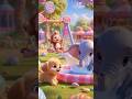 The Secret of the Candy Playground 🍬🤫🧸3D Animation Kids Story #shorts #animation