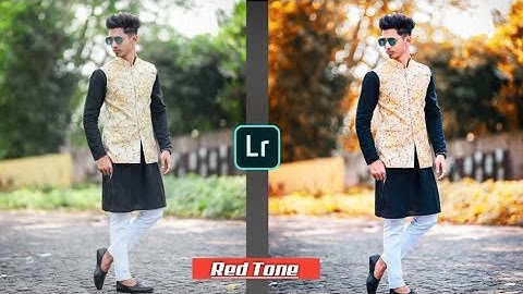 How To Edit Moody Red Tone in LightRoom Mobile 🔥Dark Red Tone Lightroom in 📱