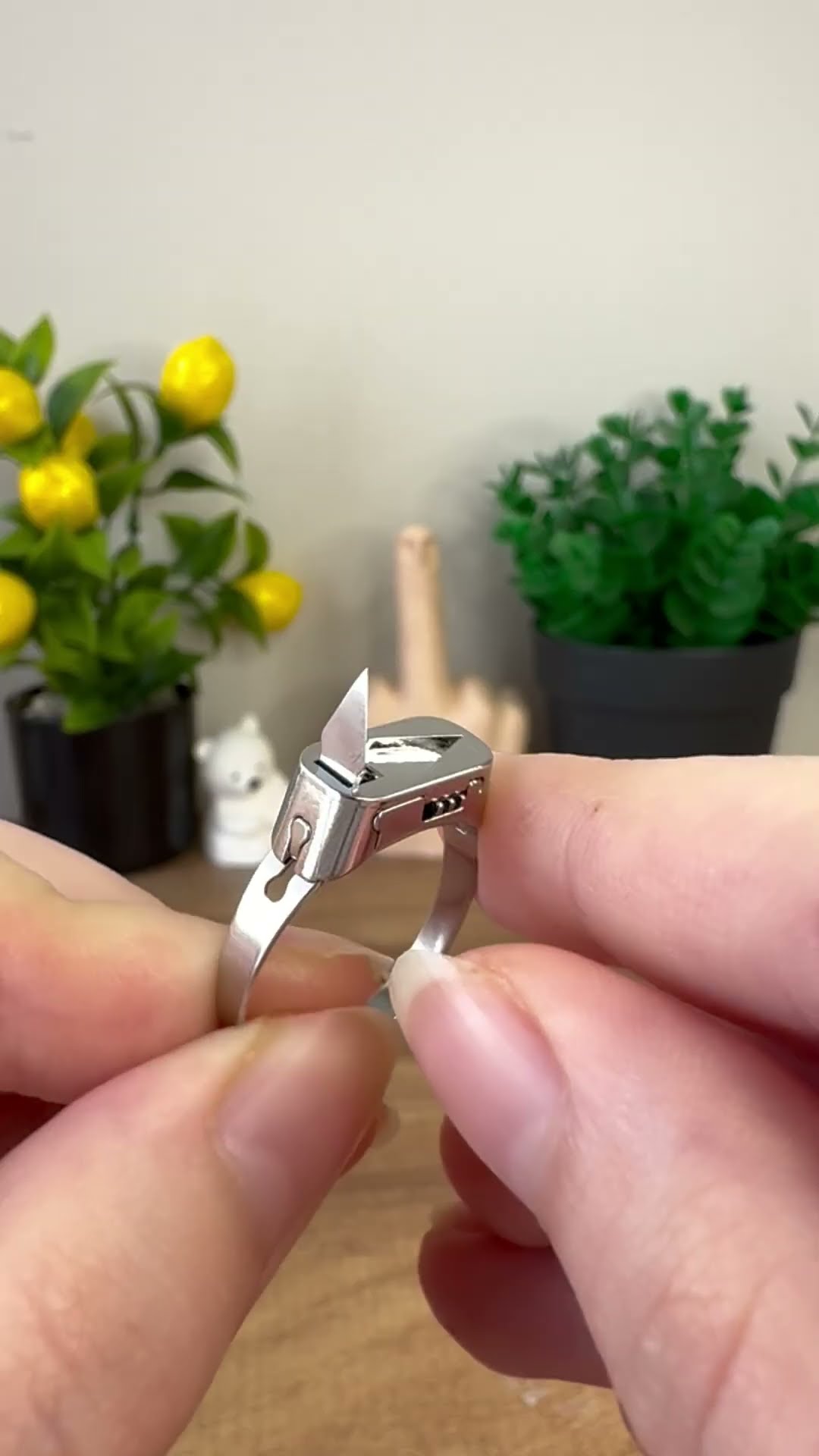?  Stainless Steel Survival Self Defense Ring - Product Link in Bio ( # 1740  ) ‪@MaviGadgets‬