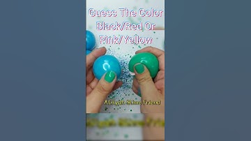 Guess The Color Challenge Clay Cracking ASMR No Talking #guessinggame