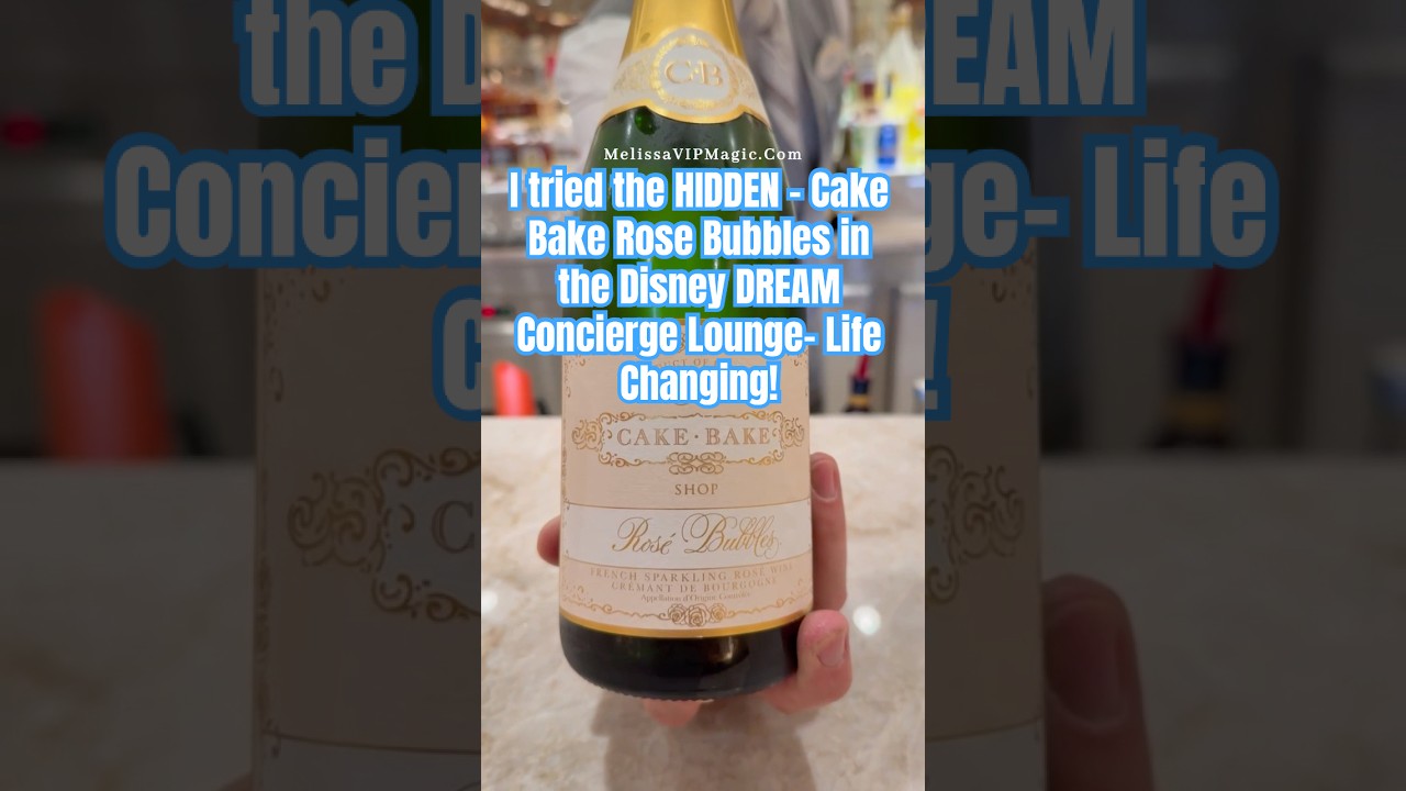 🥂VIP ONLY! The Cake Bake Rose Bubbles Disney Doesn’t Tell You About #cakebake