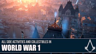 Assassins Creed Syndicate - All Side Activities and Collectibles in World War 1