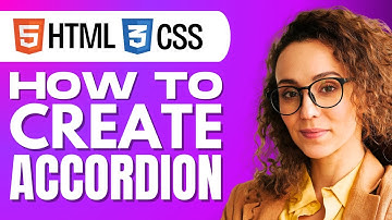 How to Create Accordion in HTML and CSS (Website Collapsible Content)