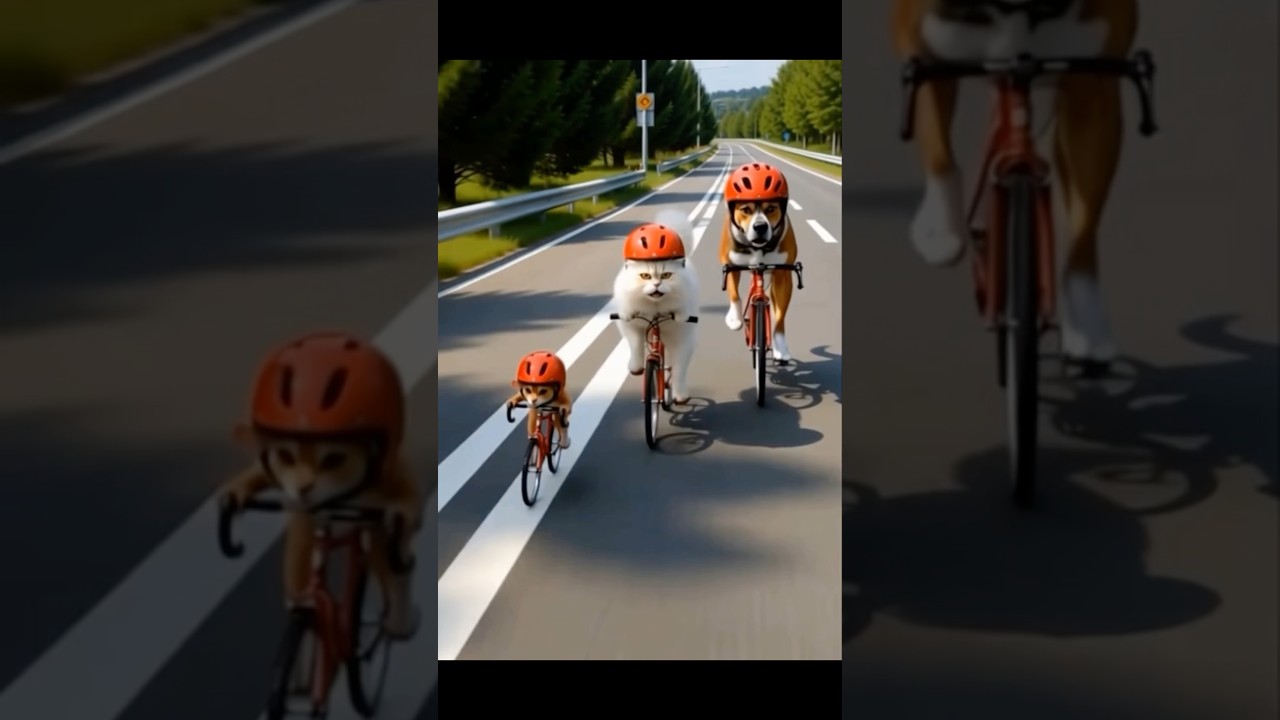 The Cycle of Life: Cat and Mouse and Dog 