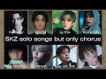 Stray kids solo songs but only Chorus parts - skz songs - must watch as a stay