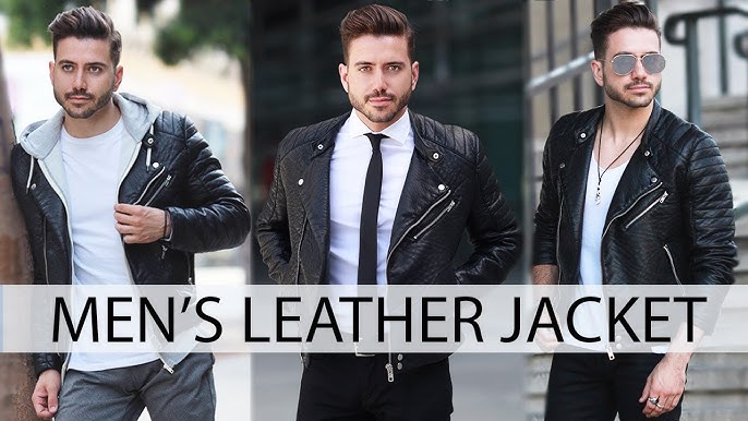 11 Best Leather Jacket Outfit Ideas - Leather Jacket Outfits For Men