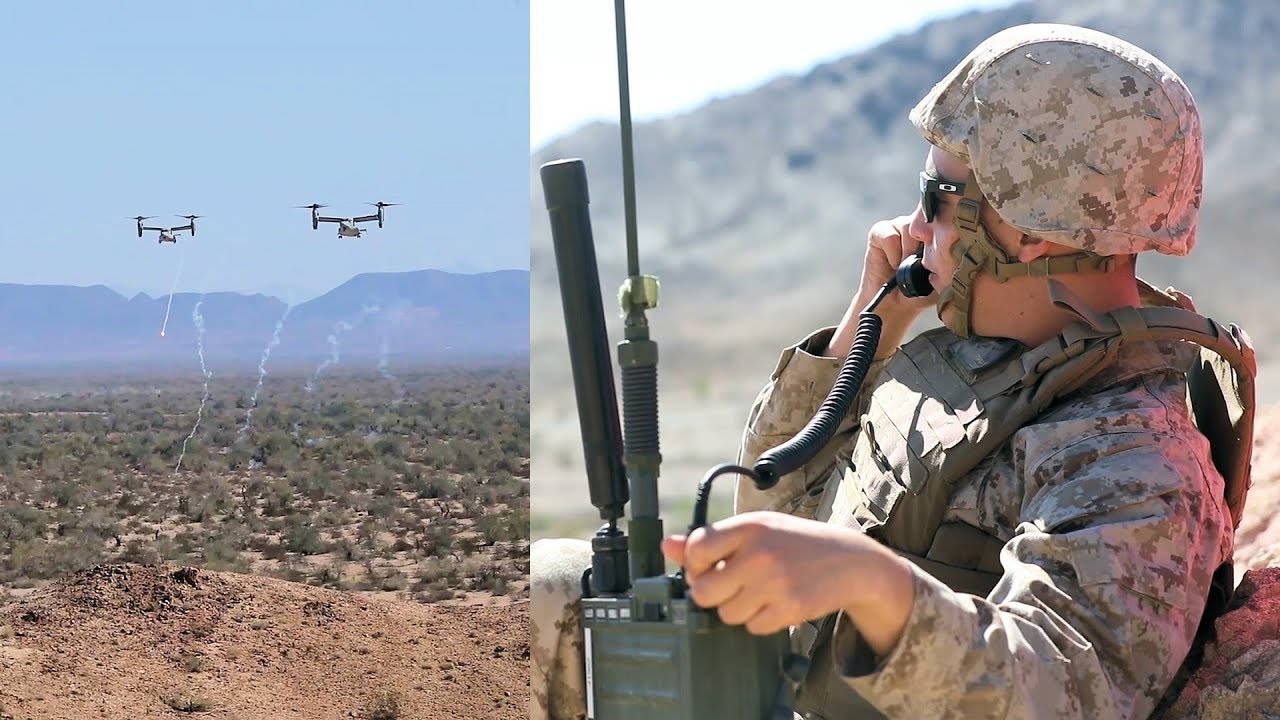 WTI 120 Marines Conduct Electronic Warfare Ops YouTube