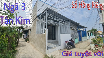 nhà sổ hồng riêng ở tân kim cần giuộc gần trường học chợ nhà mới đẹp vô ở liền|bds cần giuộc long an