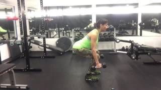 Hybrid Static Squat Row Tricep Extension