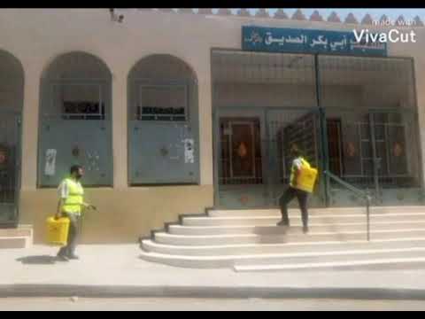 صلاة التراويح من مسجد ابي بكر الصديق حي 100دار با الجلفة للمقرئ كاس حفظه الله