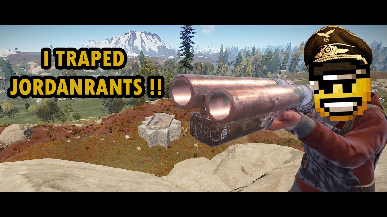 Jordan Rants Rust Face I TRAPED JORDANRANTS IN RUST ! - YouTube