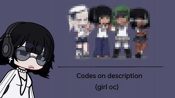 (Closed)|free aesthetic ocs|gacha club|offline codes on description|@swphiqa|[inspired]