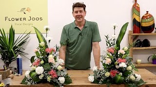How To Make 2 Traditional Matching Altar Arrangements