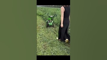 Máy cày xới đất mini máy cắt băm cỏ nông nghiệp, máy lên luống tạo rãnh đa năng #farming #automobile