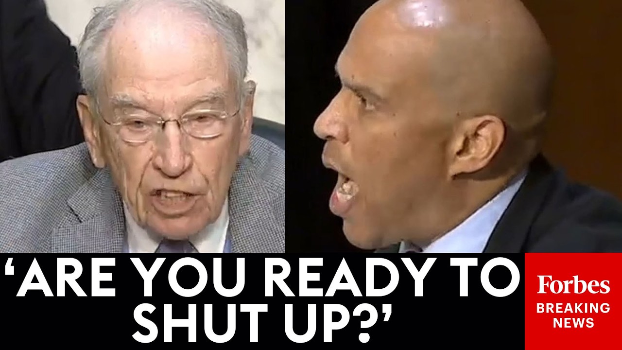 BREAKING NEWS: Shocking Clash Erupts Between Chuck Grassley And Cory Booker At Kash Patel Hearing