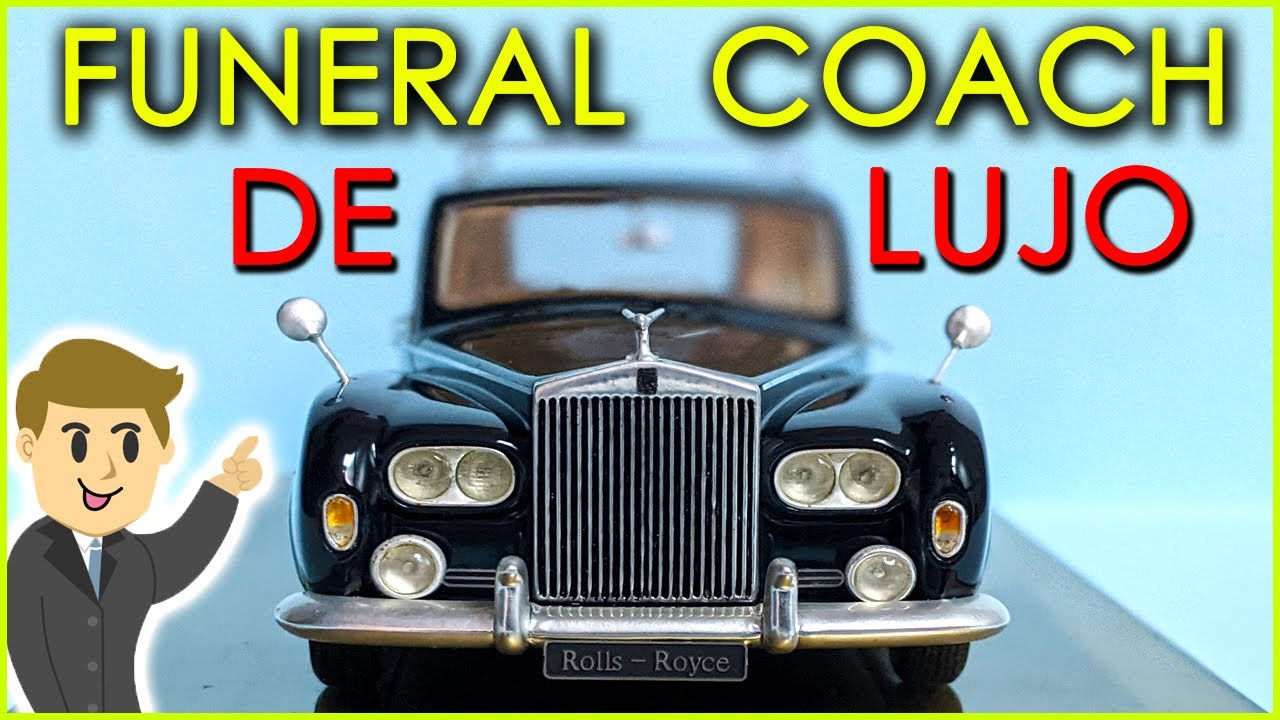 La Carroza Negra DE LUJO | Funeral Coach Rolls Royce | Hearse Casket Coffin