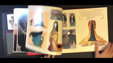The Art of Kubo and the Two Strings - Quick Flip through art book from Laika - Oscar Best Animation