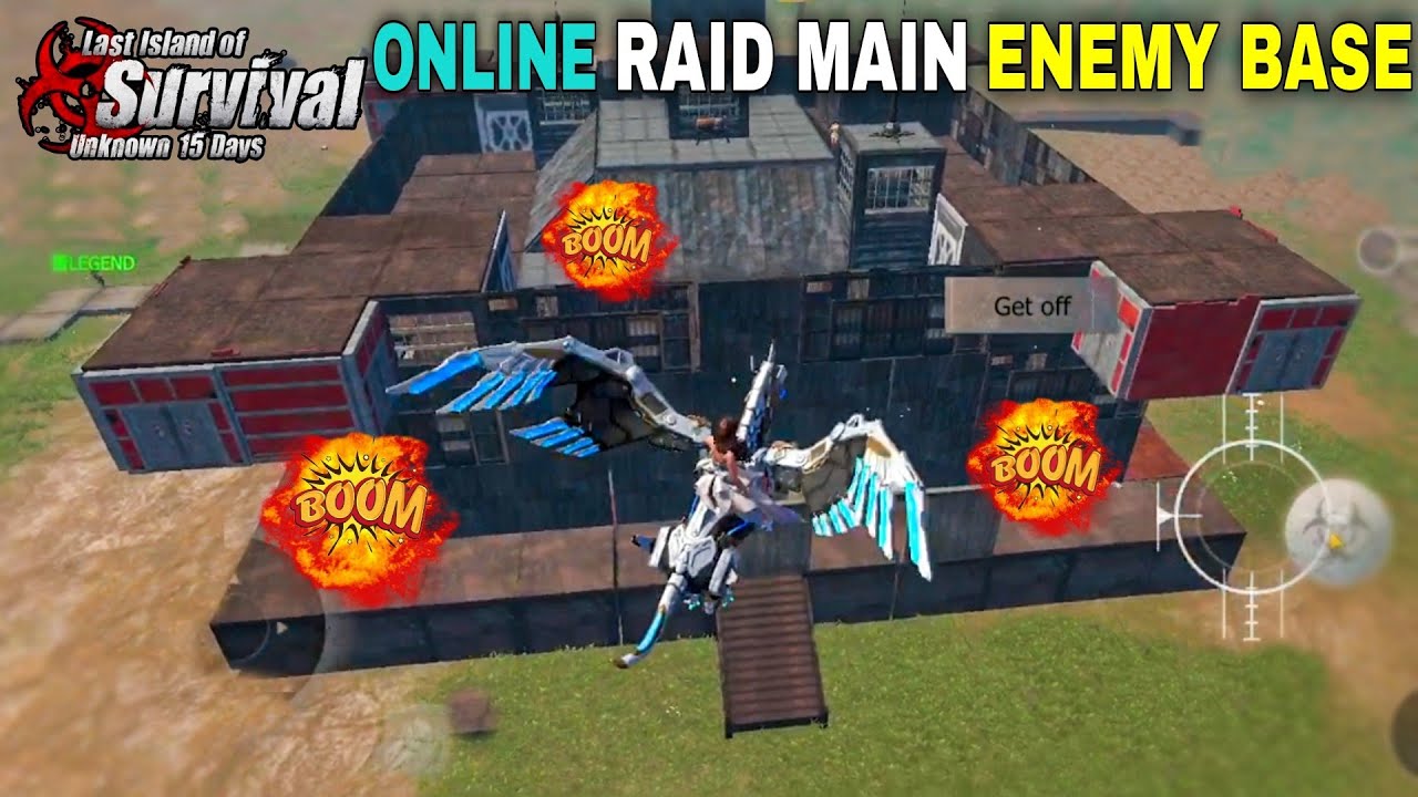 ONLINE RAID MAIN ENEMY BASE | LAST DAY RULES SURVIVAL GAMEPLAY 