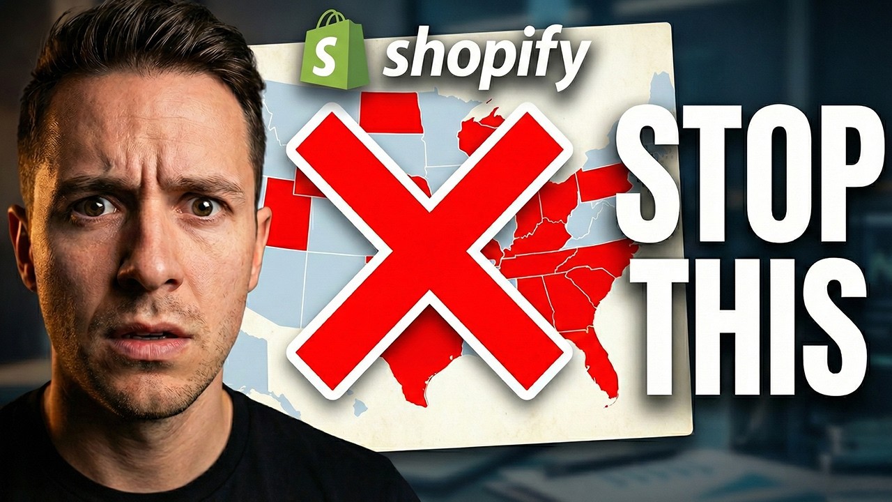 Before You Turn On Shopify Tax For All States - WATCH THIS!