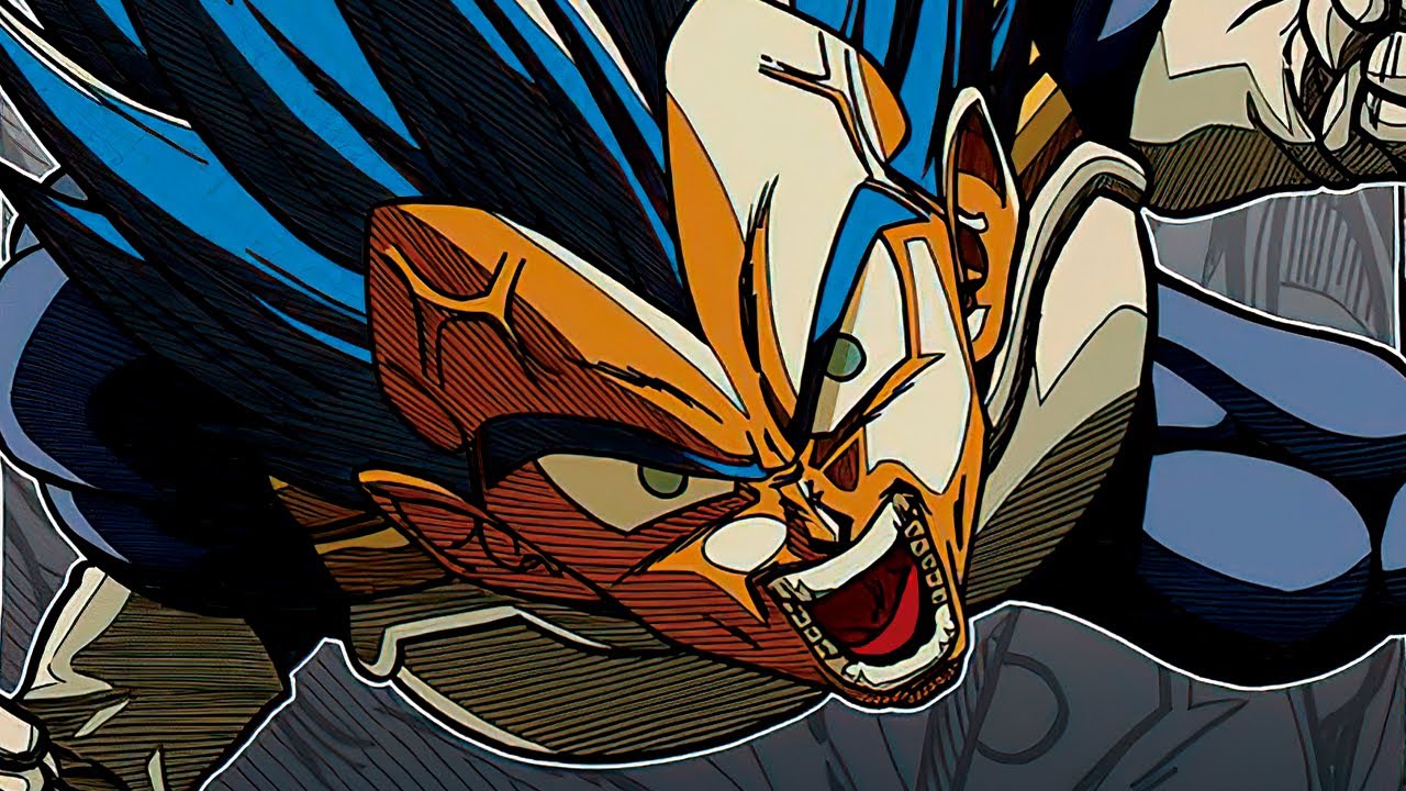 VEGETA BLUE EVOLUTION vs JIREN | Dragon Ball Super Manga Color | ベジータブルーエボリューションvsジレン