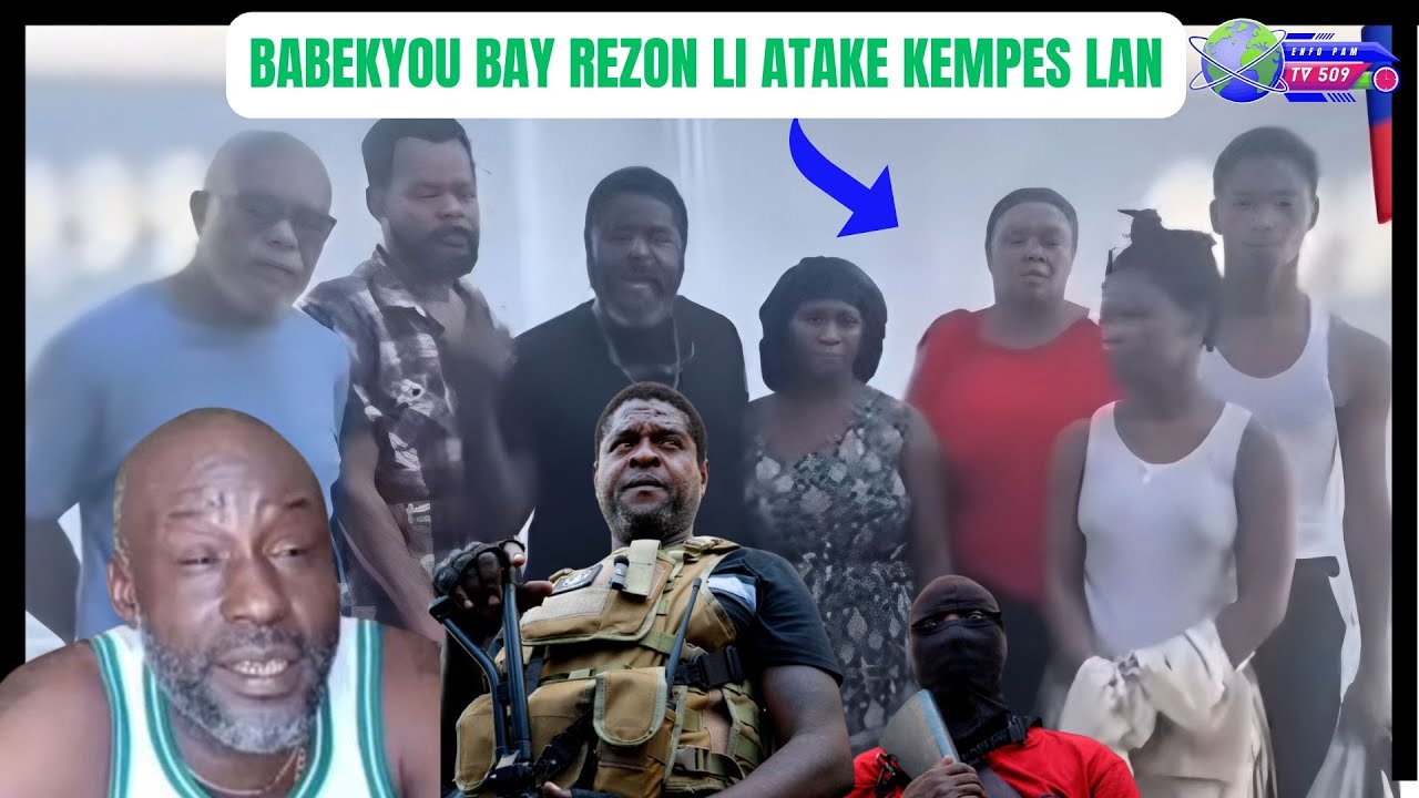 BABEKYOU PA SISPANN PALE KOZE MEN TEMWANYAJ CHEF B@NDI  VIV ANSANM LAN APRE L TE FINN LIBERE MOUN YO