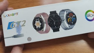 Smartwatch GT2 LaxasFIT review unboxing