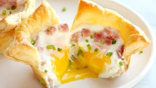 Ham, Egg, and Cheese Brunch Cups