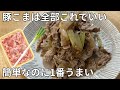 茹でて混ぜるだけ!ネギ豚しゃぶ!疲れた仕事終わりでも簡単に作れる!
