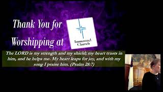 Immanuel Church of Kettlersville Worship March 22,2026