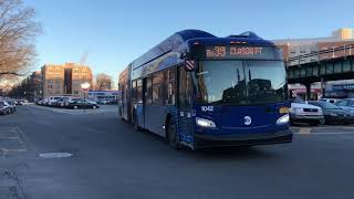 HD60fps | MTA NYCT Bus | New Flyer XN60 Running on the BX39 route
