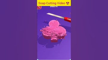 😻 Soap Cutting 🗡️ 3D Games | 😊 Relaxing Sounds | Satisfying Asmr funny moments #shorts #soap #asmr