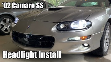 Headlight Install and LED Conversion - ‘02 Camaro SS SLP