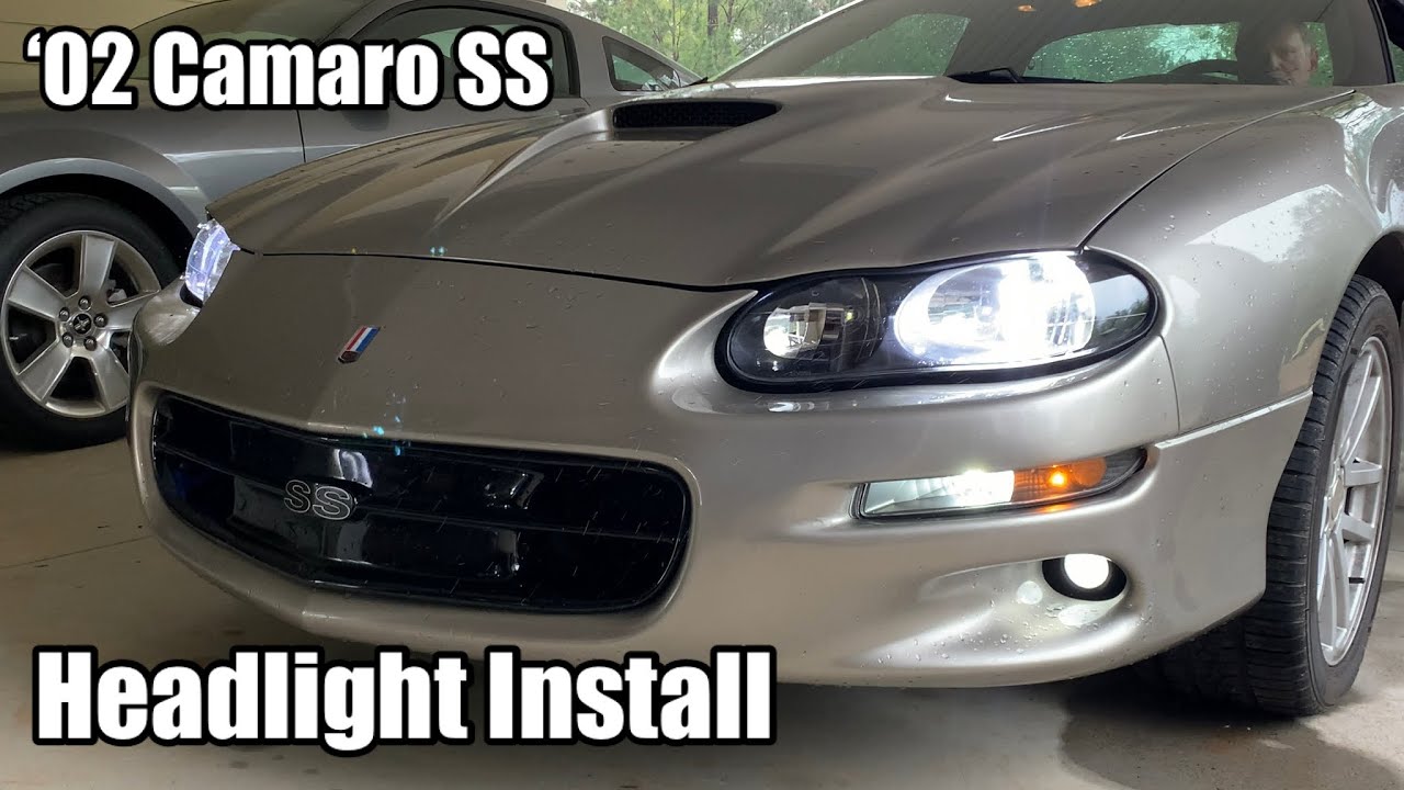 Установка фар и светодиодных ламп — Camaro SS SLP ‘02