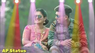 Dil Kehta Hai Chal Unse Mil🤗Army Love Stetus❤