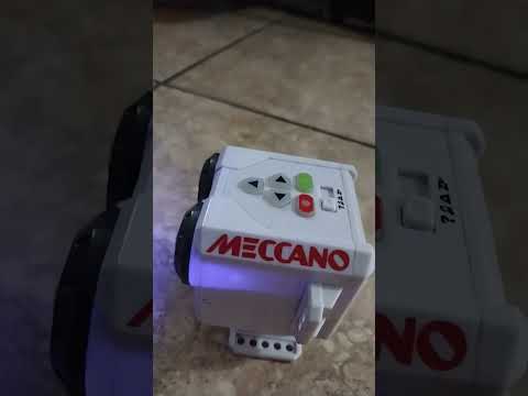 Blue Eyed Robot Playing Soccer