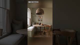 Ideas de comedores en rincones, para espacios pequeños.#decoración #ideas#comedores #interiorismo.