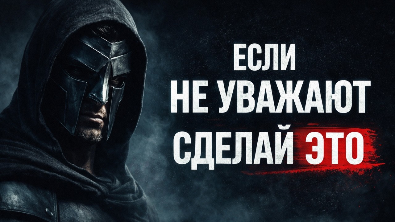 Если тебя не уважают — сделай ЭТО, как учили стоики