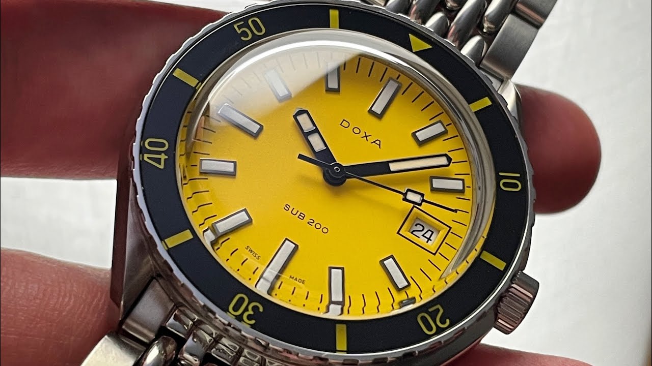 Doxa Sub 200 Review: One of The Best Divers Under $1000 - YouTube