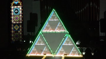 3 Part Feedback Loop Test (Digital video, projection, LED)