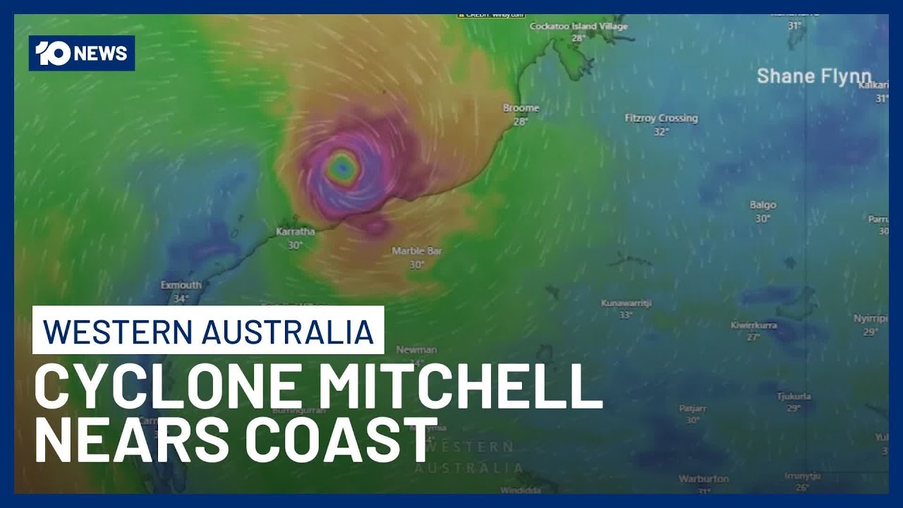 Tropical Cyclone Mitchell Threatens WA With Destructive Winds And Flash Flooding | 10 News