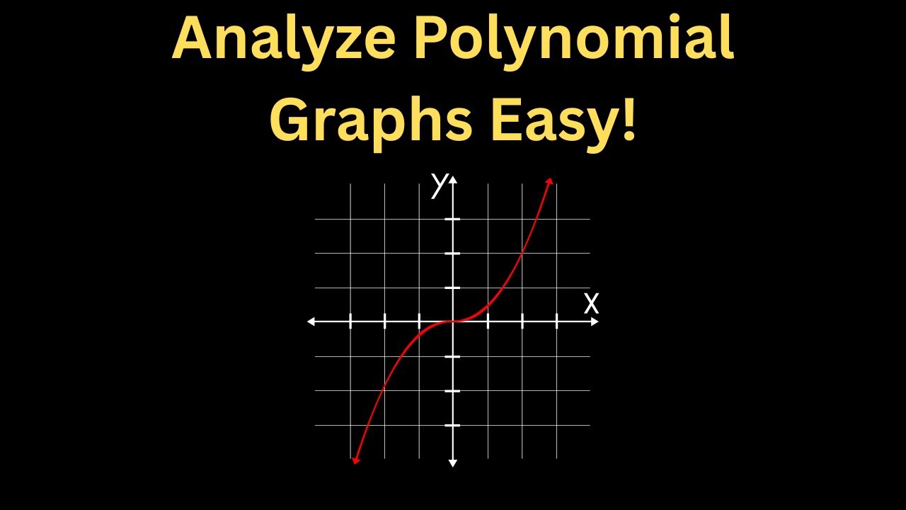 Analyzing Polynomial Functions: Intercepts, Domain, Range, etc Explained! Algebra 2, Pre-Calculus 12