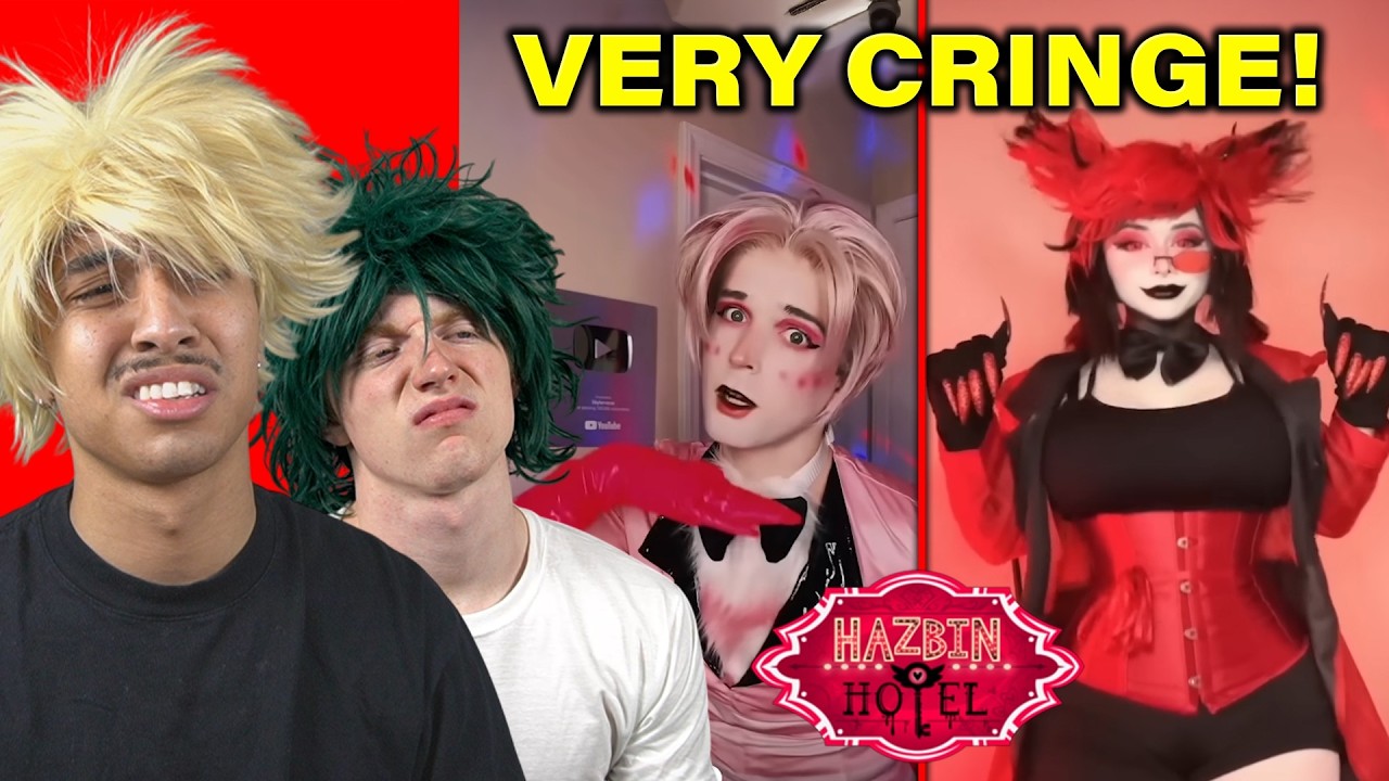 MHA Voice Actors React to HAZBIN HOTEL CRINGE...