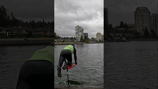 Day 2: Learning to Dock Start before I turn 40. 88 days left to pump for 1 minute. #pumpfoil #foil
