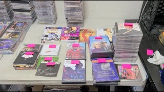 Rare DVDs & CDs From A Donation & Physical Media Store Trade