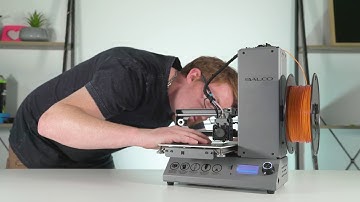 Levelling The Print Bed - Balco Model Maker 3D Printer - HE170703