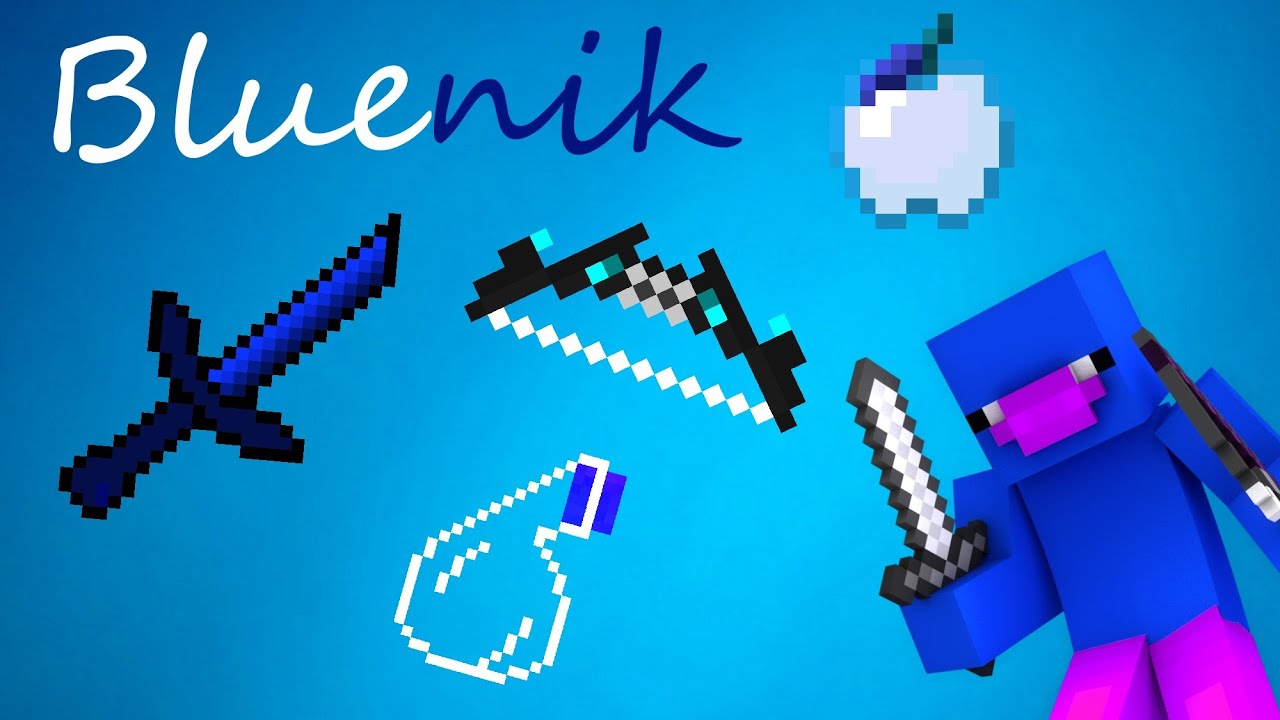 TEXTURE  PACK PVP 1.15 | Bluenik 🔵 | 32x