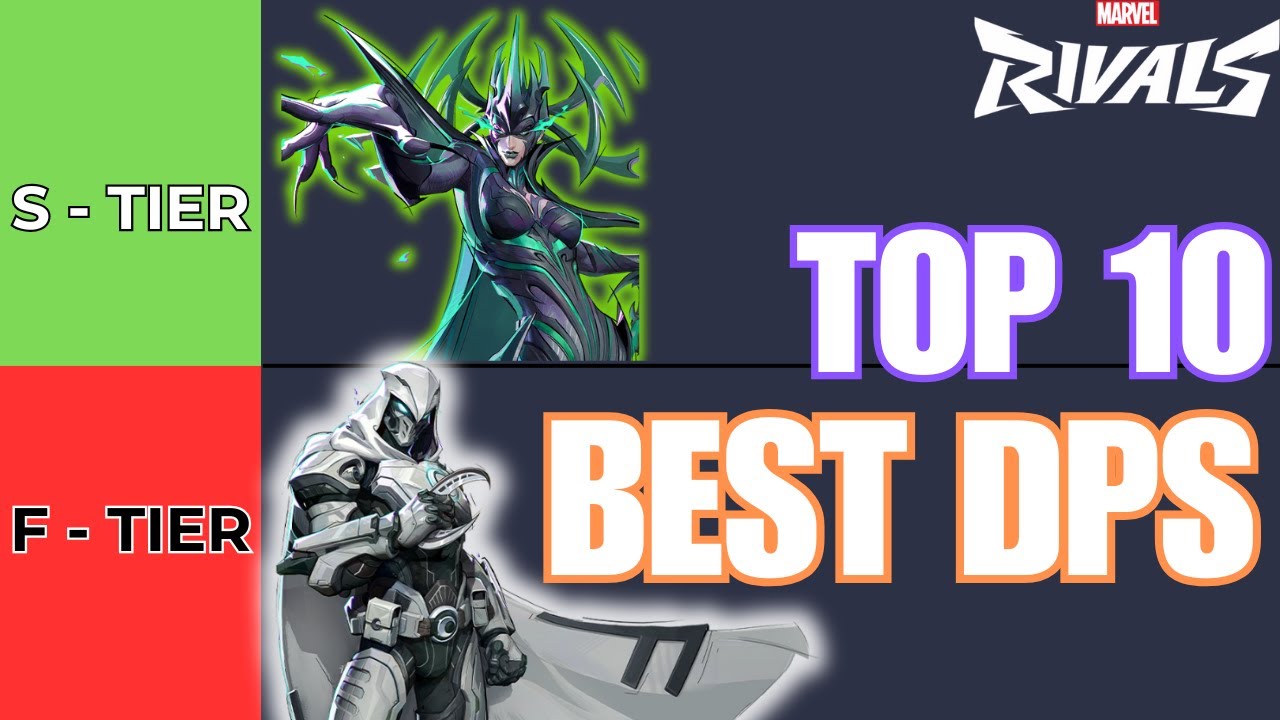 TOP 10 BEST DPS in Marvel Rivals | Season 2 - YouTube
