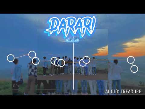 TREASURE Darari Capcut Audio Edit