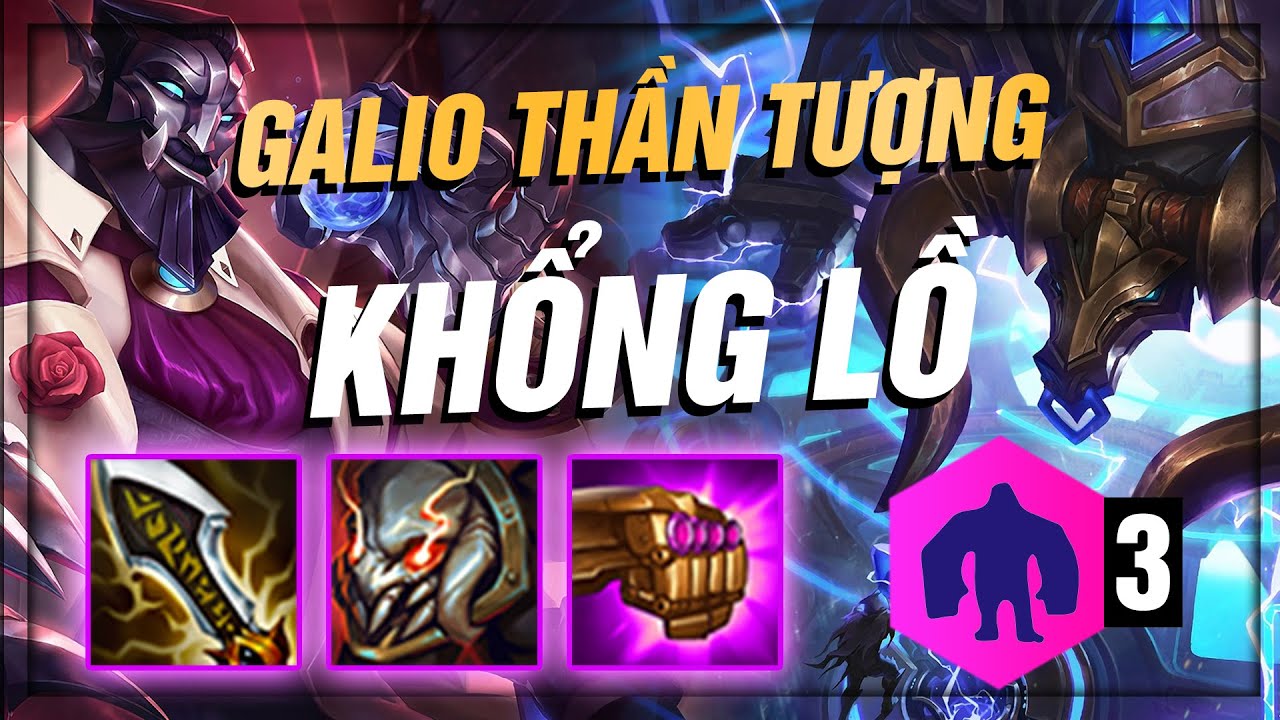 THƯ GIÃN LEO RANK CUỐI MÙA VỚI GIÁO GALIO THẦN TƯỢNG KHÔNG LỒ ĐTCL 12.9